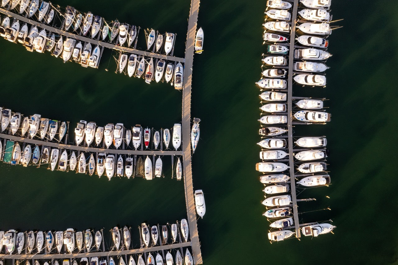 Fremantle Calm morning at Harbour WA CANVAS