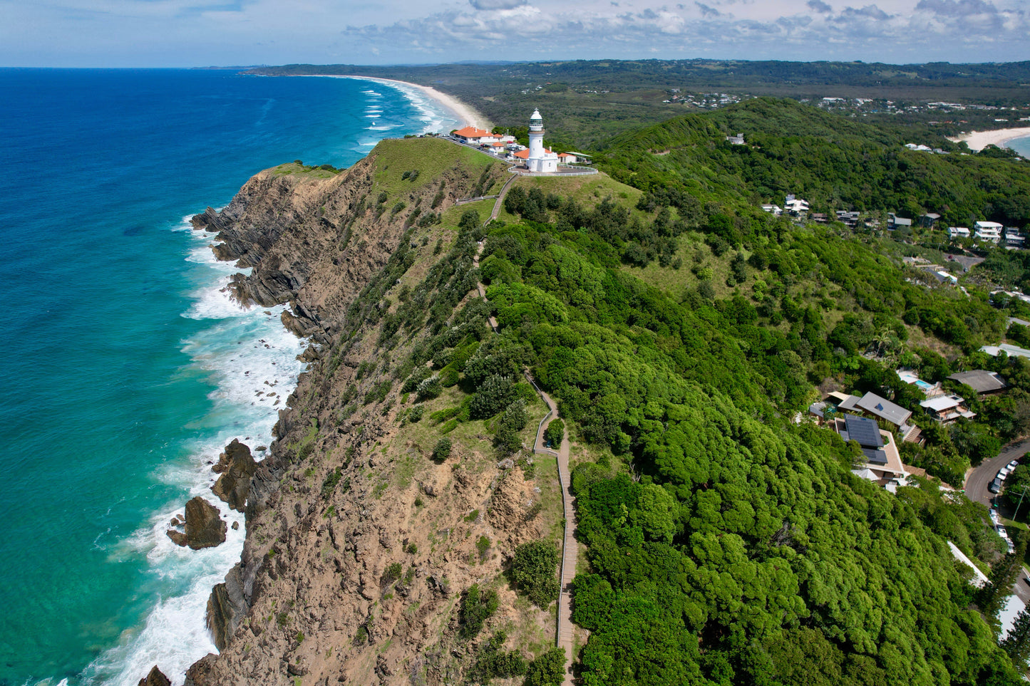 Byron Bay nature paradise white glossy MUG