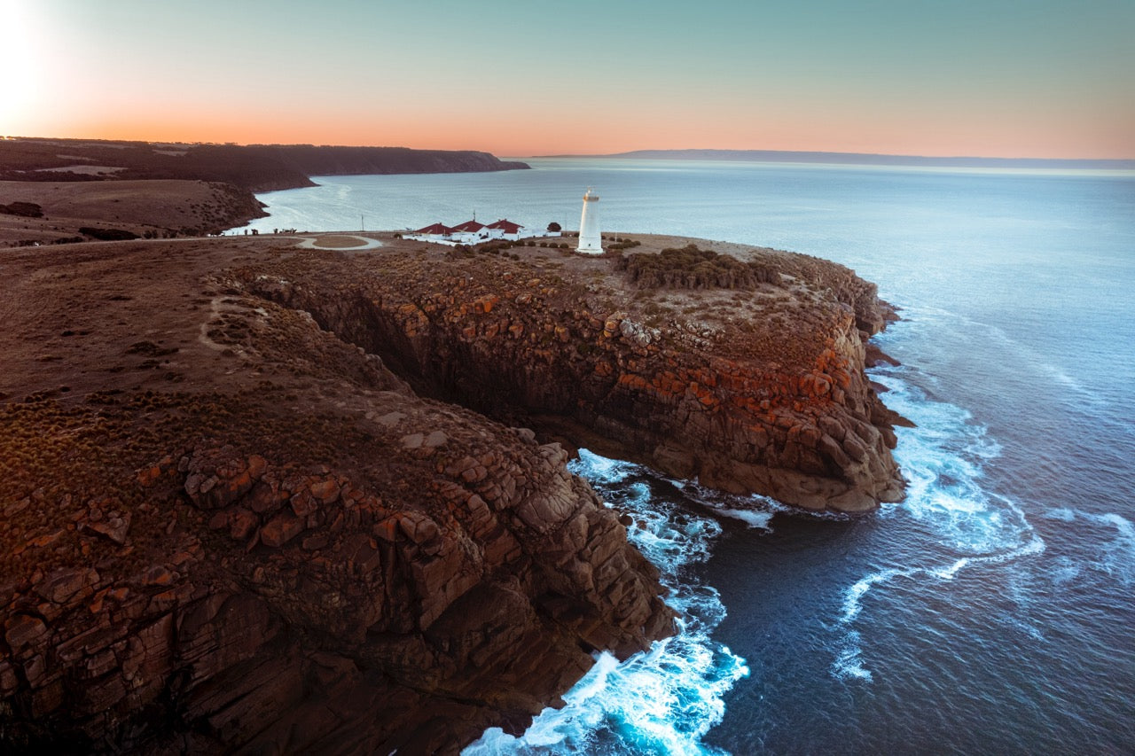 Kangaroo Island Sunset at Cape Willoughby CANVAS