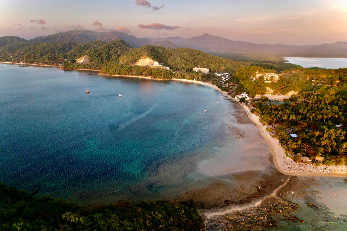 The Philippines Pastel sunset FRAMED PHOTO